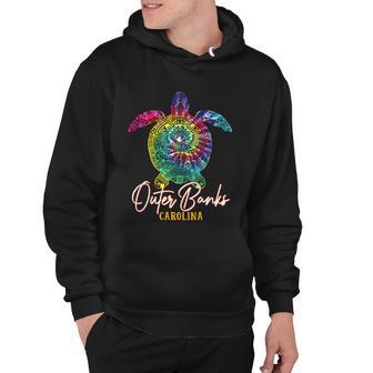 Outer Banks Tie Dye Sea Turtle Carolina Family Vacation Hoodie - Monsterry UK