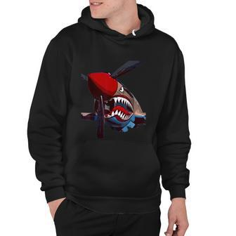 P40 Warhawk Fighter Aircraft Ww2 Airplane Military Hoodie - Monsterry DE