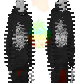 Palm Tree Vintage Sunset Family Vacation 2022 Florida Beach Hoodie - Thegiftio