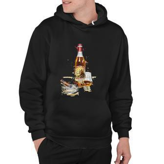 Pappy & Cigar Painting Blantons Buffalo Trace Tshirt Hoodie - Monsterry