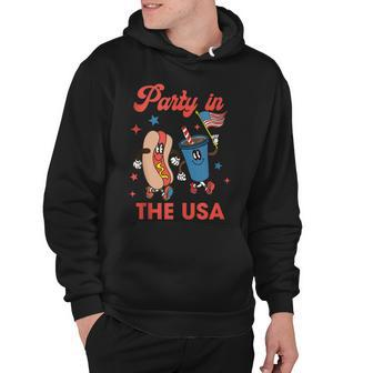 Party In The Usa 4Th Of July Cute America Hoodie - Seseable