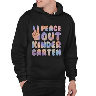 Peace Out Kindergarten Grade 2022 Happy Last Day Of School Cool Gift Hoodie - Monsterry