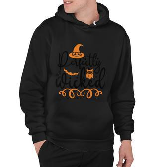 Perfectly Wicked Halloween Quote Hoodie - Monsterry CA