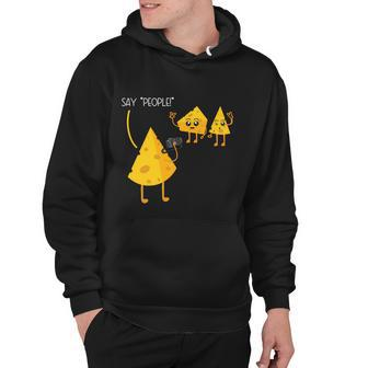 Photographer Cheesy Lover Mozzarella Cheddar Camera Gift Hoodie - Monsterry