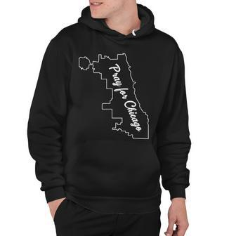 Pray For Chicago Chicago Shooting Support Chicago Outfit Hoodie - Seseable
