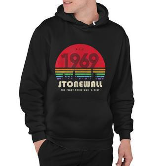 Pride 50Th Anniversary Stonewall 1969 Was A Riot Lgbtq Hoodie - Monsterry