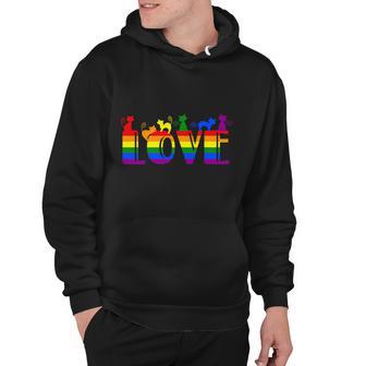 Pride Month Love Lgbt Pride Cats Rainbow Hoodie - Monsterry UK