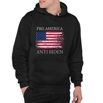 Pro America Anti Biden Flag Impeach Joe Biden Anti Biden Tshirt Hoodie - Monsterry CA