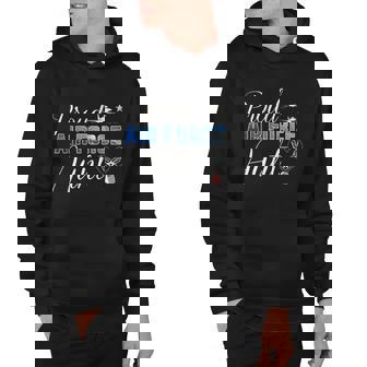 Proud Air Force Aunt Heart Us Air Force Military Hoodie - Thegiftio