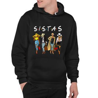 Proud Black Sistas Queen Melanin Afro African American Women Hoodie - Monsterry UK