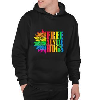 Proud Lgbt Free Auntie Hugs Lgbt Pride Month Hoodie - Monsterry CA