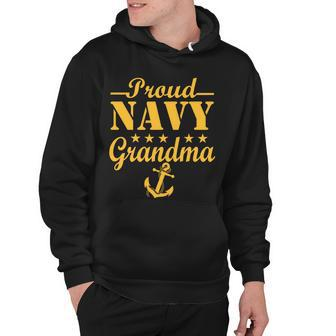 Proud Navy Grandma V2 Hoodie - Monsterry