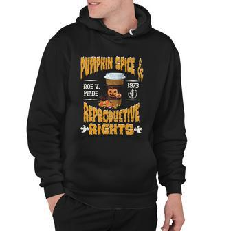 Pumpkin Spice And Reproductive Rights Fall Feminist Choice Gift V5 Hoodie - Monsterry AU
