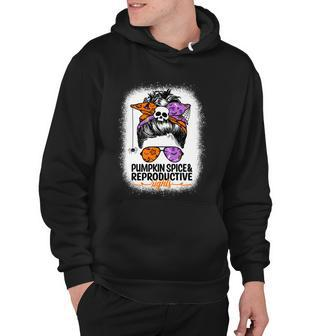 Pumpkin Spice Reproductive Rights Gift Fall Feminist Choice Great Gift Hoodie - Monsterry DE
