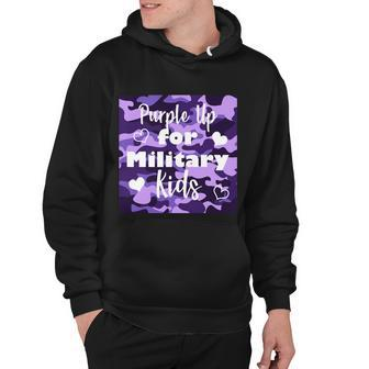 Purple Up For Military Kids Awareness Hoodie - Monsterry AU