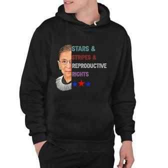 Rbg Ruth Stars Stripes Reproductive Rights 4Th Of July Womenn Hoodie - Monsterry