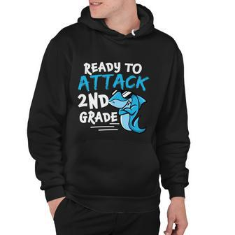 Ready To Attack 2Nd Grade Back To School First Day Of School Hoodie - Monsterry DE