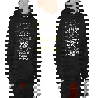 Real Horse Ladies Are Born In February Hoodie - Thegiftio