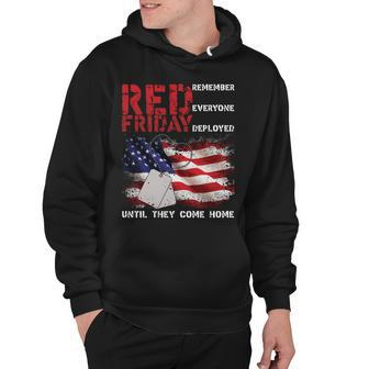Red Friday Remember Until They Come Home Hoodie - Monsterry