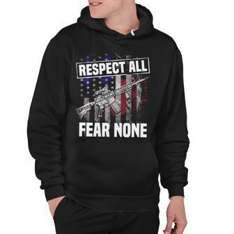 Respect All Fear Hoodie - Seseable