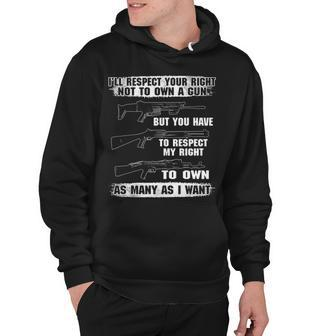 Respect My Right Hoodie - Seseable
