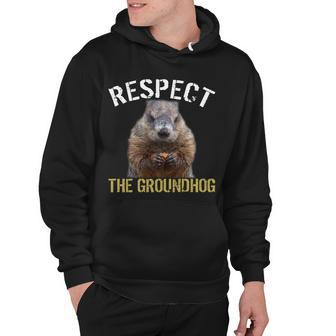 Respect The Groundhog Hoodie - Monsterry CA