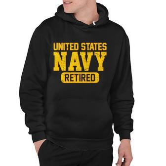 Retired United States Navy Hoodie - Monsterry