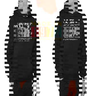 Retro Made In 1972 50 Years Old 50Th Bday All Original Parts Hoodie - Thegiftio UK