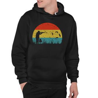 Retro Vintage Hunting Hoodie - Monsterry