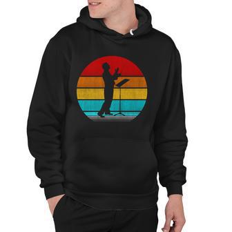 Retro Vintage Music Conductor Hoodie - Monsterry DE