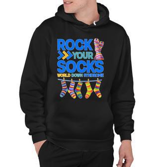 Rock Your Socks World Down Syndrome Awareness Day Tshirt Hoodie - Monsterry DE