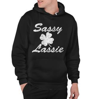 Sassy Lassy Irish Clover St Patricks Day Tshirt Hoodie - Monsterry AU