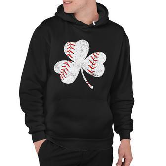 Shamrock Clover Leaf Baseball Tshirt Hoodie - Monsterry UK