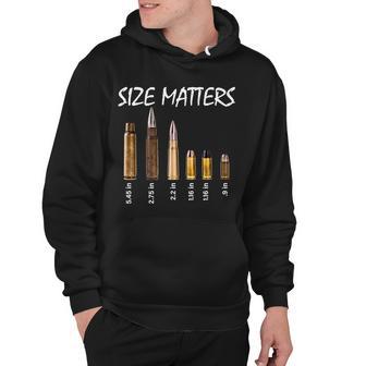 Size Matters Guns And Bullets Tshirt Hoodie - Monsterry DE