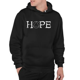 Sobriety Hope Recovery Alcoholic Sober Recover Aa Support Cool Gift Hoodie - Monsterry CA