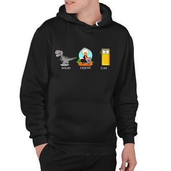 Solid Liquid Gas Dinosaur Hoodie - Monsterry DE