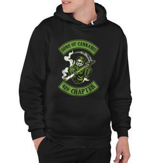 Sons Of Cannabis 420 Chapter Hoodie - Monsterry