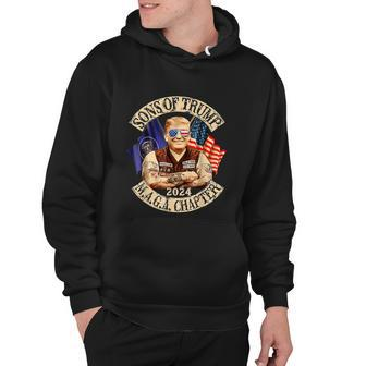 Sons Of Trump Maga Chapter 2024 4Th July Hoodie - Monsterry