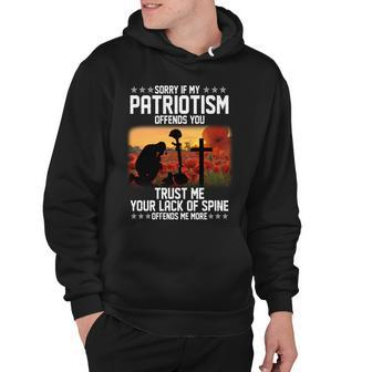 Sorry If My Patriotism Offends You Tshirt Hoodie - Monsterry UK