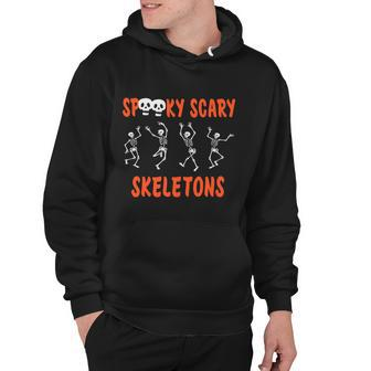 Spooky Scary Skeletons Halloween Quote Hoodie - Monsterry
