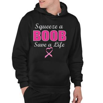 Squeeze A Boob Save A Life Breast Cancer Tshirt Hoodie - Monsterry AU