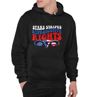Stars Stripes Reproductive Rights American Flag V3 Hoodie - Monsterry