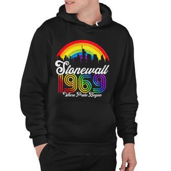 Stonewall 1969 Where Pride Began Lgbt Rainbow Hoodie - Monsterry AU
