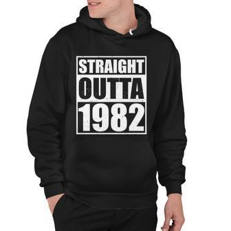 Straight Outta 1982 40Th Birthday Hoodie - Monsterry UK