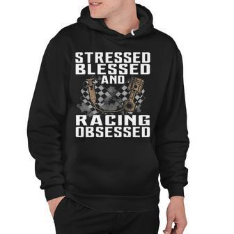Stressed Blessed Obsessed Hoodie - Seseable