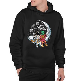 Stronauts And Aliens Chill Tshirt Hoodie - Monsterry UK