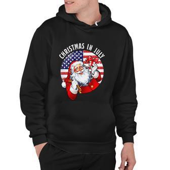 Summer Party Funny Christmas In July Hoodie - Monsterry UK