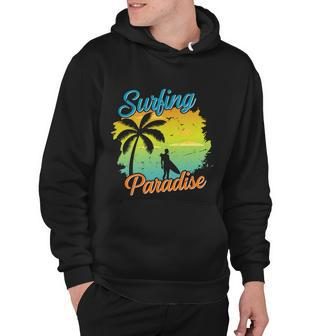 Surfing Paradise Summer Vacation Surf Hoodie - Monsterry DE
