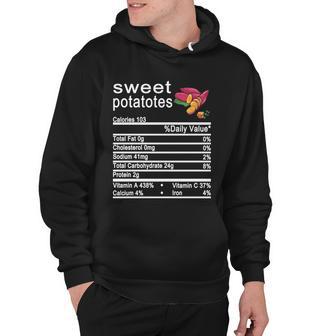 Sweet Potatotes Nutrition Facts Label Hoodie - Monsterry CA