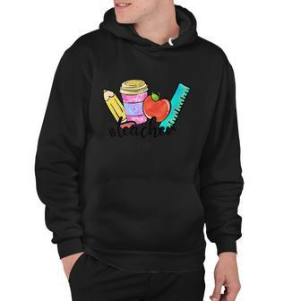Teacher Life Graphic Plus Size Shirt For Male Female Teacher Hoodie - Monsterry CA